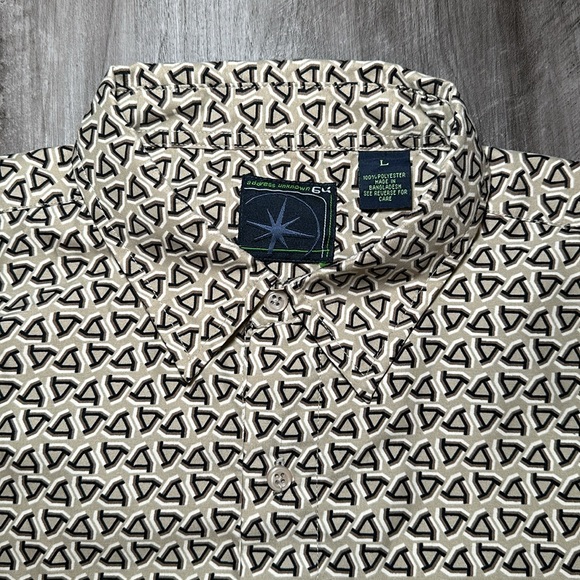 Address Unknown Short Sleeve Button Down - Large - Picture 7 of 7